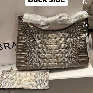 Brahmin handbag & matching wallet